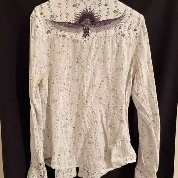 Guess collar shirt. Size L - Picture 3 of 4